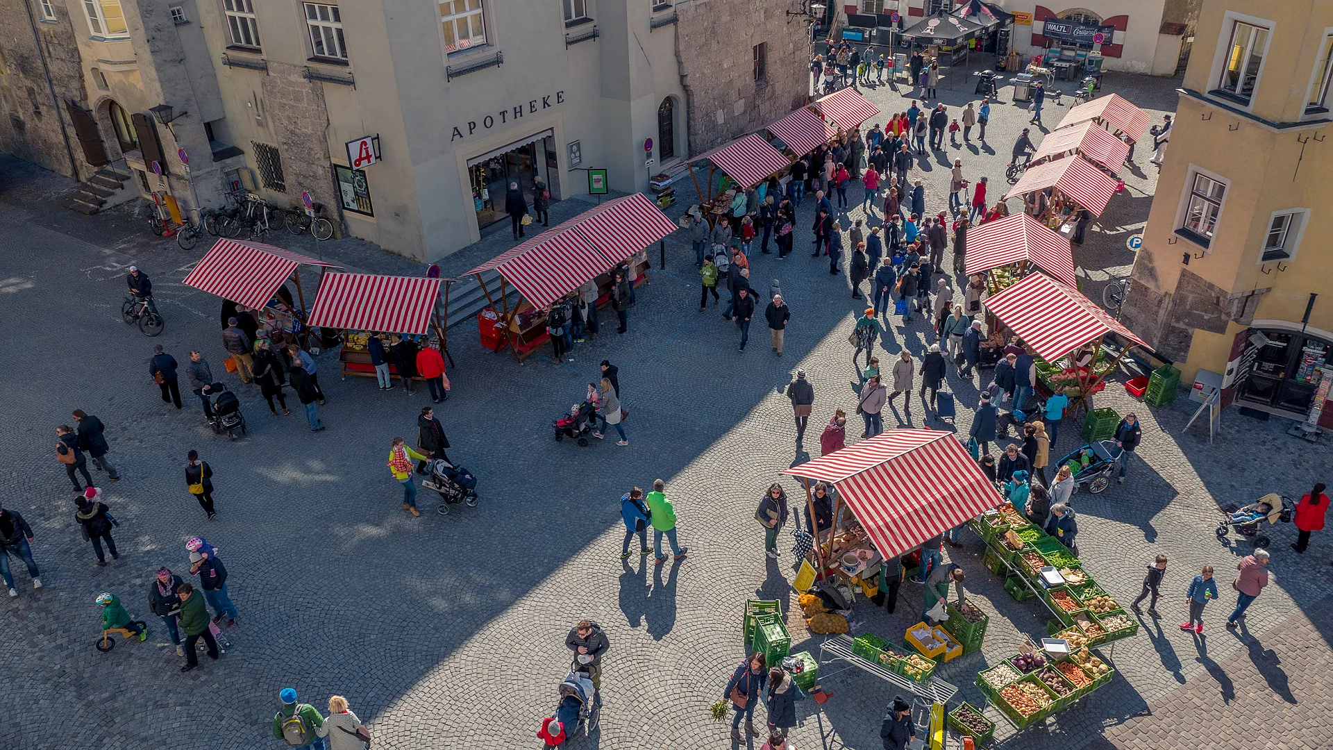 Bauernmarkt in Hall